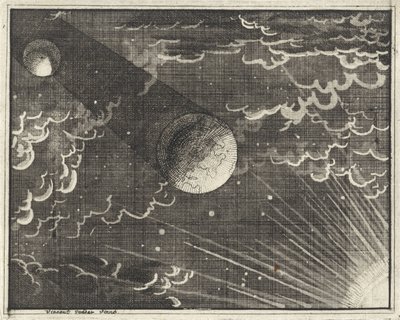 太阳、地球和月亮 作者 文森特·劳伦斯。范德文 (II)