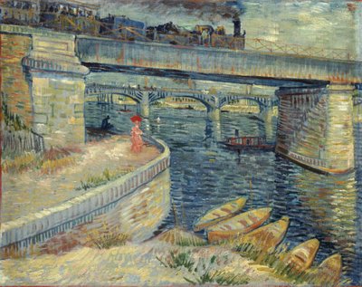 Les PontsdAsnières，1887年。 作者 Vincent van Gogh