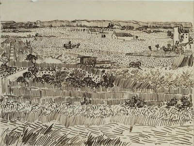 普罗旺斯埃米尔·伯纳德收获，1888年 作者 文森特·梵高