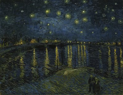 1888年的星夜 作者 文森特·梵高