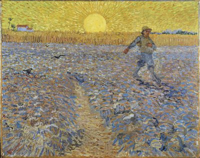 播种者 作者 Vincent van Gogh