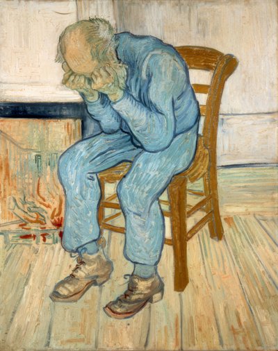 Trauernder alter Mann 作者 Vincent van Gogh