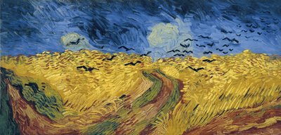 乌鸦与麦田 作者 Vincent van Gogh