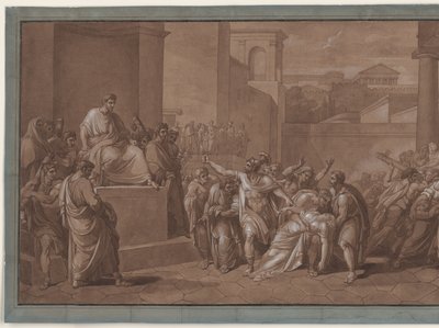 弗吉尼亚之死 作者 Vincenzo Camuccini