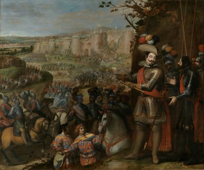 费里亚公爵的军队攻占莱茵费尔登（1633 年）。 作者 文森佐·卡杜奇（Vincenzo Carducci）