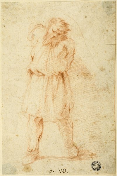 双手被绑在背后的人物 作者 Vincenzo Dandini