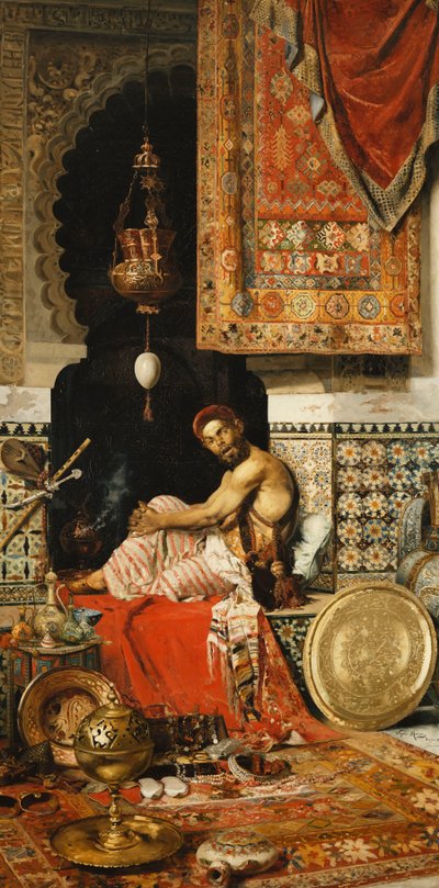 阿拉伯马克，1889年 作者 Virgilio Mattoni de la Fuente