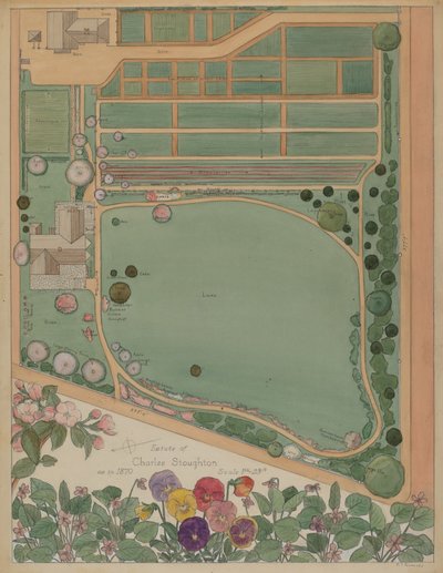 斯托顿庄园，约1936年。 作者 弗吉尼亚理查兹