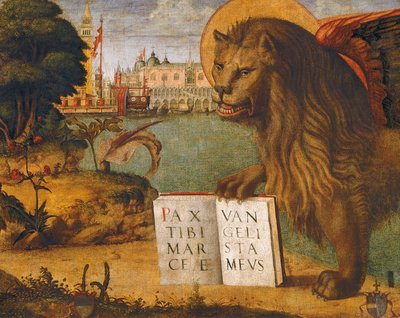 圣马可之狮》，维托雷-卡帕乔（Vittore Carpaccio，约 1465-1525 或 1526 年） 作者 维托雷·卡尔帕乔