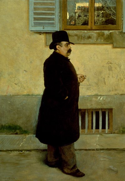 Vittorio Matteo Corcos（1859-1933 年）的《约里克肖像》，布面油画，200x140 厘米 作者 维托里奥·马特奥·科科斯（Vittorio Matteo Corcos）