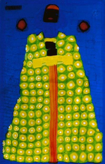 Vittorio Zecchin（1878-1947 年）的作品《Barbaro》，马赛克玻璃板，由 Artisti Barovier 为 1914 年威尼斯双年展创作。意大利，20 世纪。 作者 维托里奥·泽钦