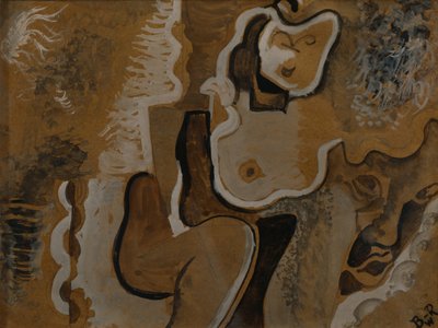 抽象成分，c。 1913年 作者 丹尼尔·弗拉基米尔·巴拉诺夫·罗辛