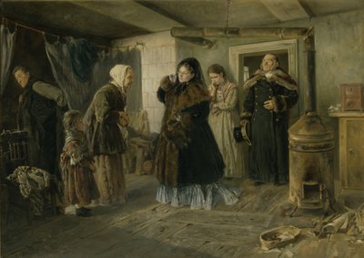 慈善家，1874年 作者 弗拉基米尔·埃戈罗维奇·马科夫斯基