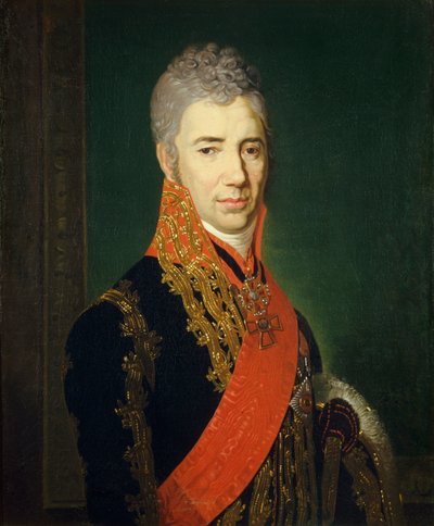 皇冠肖像谢尔盖·谢尔盖·伊里奇·穆罕诺夫1762-1842 作者 弗拉基米尔·卢基希·波罗维科夫斯基