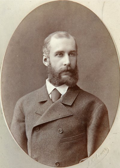帕维尔-达什科夫，俄罗斯历史学家、收藏家和记者，1880年代 作者 沃尔夫·伊里奇·亚斯文