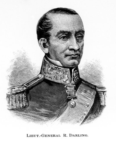 英国士兵兼殖民地总督拉尔夫·达令爵士将军，1886年。 作者 西赫希曼
