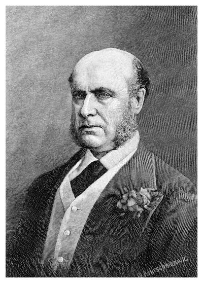 Hercules Robinson爵士，英国殖民地行政长官 1886年。 作者 西赫希曼