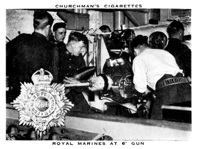 皇家海军陆战队（6 Gun），1937年。 作者 西澳和AC教堂