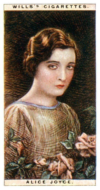 爱丽丝·乔伊斯（Alice Joyce）1890-1955，美国女演员，1928年。 作者 WD和HO遗嘱