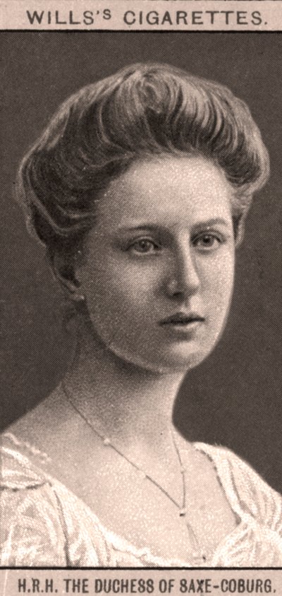 萨克斯·科堡公爵夫人殿下，1908年。 作者 WD和HO遗嘱