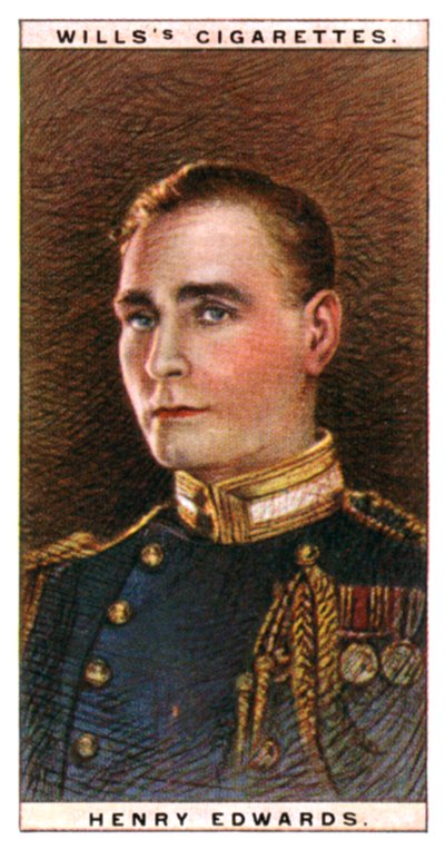 亨利·爱德华兹1882-1952年，英国演员，1928年。 作者 WD和HO遗嘱
