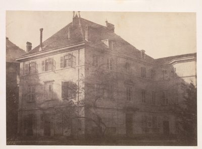 波城的房子，1854年。 作者 WHG