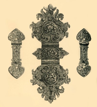 银书扣，1881年。 作者 我们麦卡尼斯