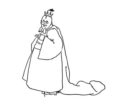 国王说，但让我们笑吧，大约在1930年 作者 威廉·希思·罗宾逊