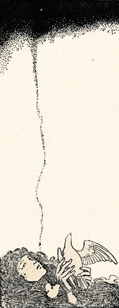 有一只小鸟打败翅膀，c1930 作者 威廉·希思·罗宾逊