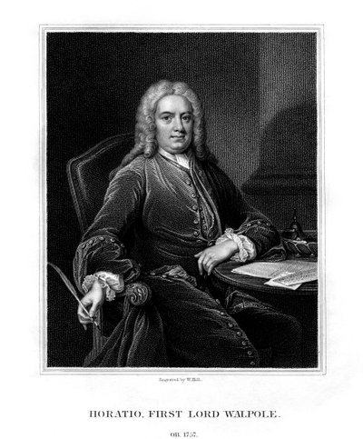 霍尔拉特·沃尔波尔（Horatio Walpole），沃尔特顿（Wolterton）第一任男爵沃尔波尔（Walpole）男爵，英国外交官和政客，1831年。 作者 霍尔