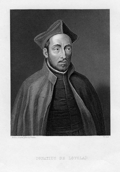 耶稣会上将洛约拉的伊格内修斯（Ignatius） 作者 霍尔