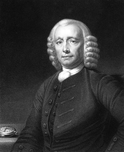约翰·哈里森（John Harrison），英国钟表制造商，1768年。 作者 霍尔