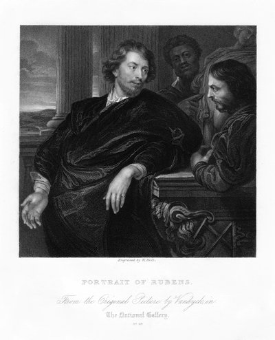 彼得·保罗·鲁本斯（Peter Paul Rubens），佛兰德画家，十七世纪初，十九世纪。 作者 霍尔