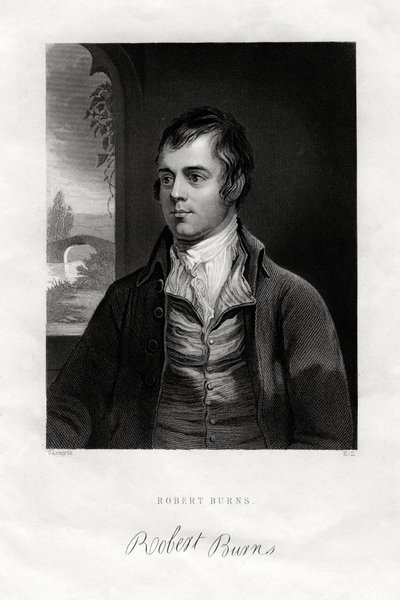 罗伯特·伯恩斯（Robert Burns），苏格兰诗人，十九世纪 作者 霍尔