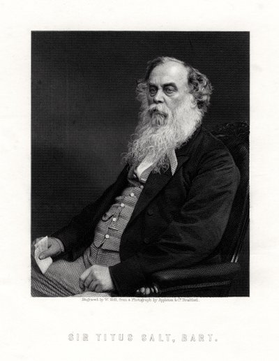 提图斯·萨特爵士（Sir Titus Salt），英国制造商和恩人，十九世纪。 作者 霍尔