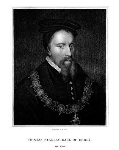 托马斯·斯坦利（Thomas Stanley），英国贵族德比第一伯爵，1827年。 作者 霍尔
