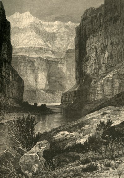 大理石卡农"，1874年。   作者 WJ林顿