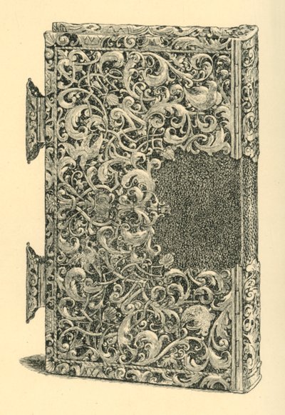 银色鎏金书皮，1881年。 作者 琼斯