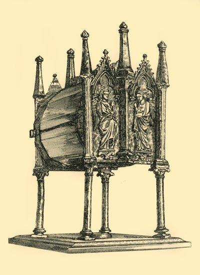 礼拜堂，十四世纪，1881年。 作者 WM麦吉尔