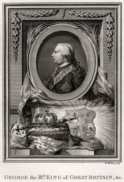 乔治三世（George III），英国国王，1777年 作者 沃克