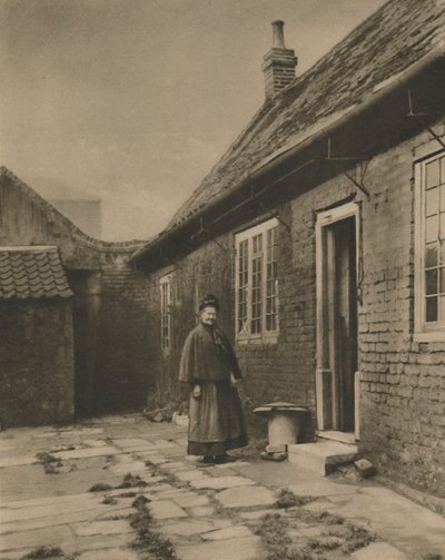白杨施舍建立于1726年，c1935年。 作者 威芬