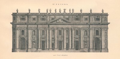 圣彼得斯（St Peters）-东正视图，1889年。 作者 W和AK约翰斯顿