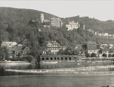 1895年，德国海德堡城堡。 作者 W和S有限公司