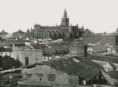 大教堂，西班牙塞维利亚，1895年。 作者 W和S有限公司