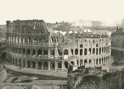 罗马竞技场，意大利罗马，1895年。 作者 W和S有限公司