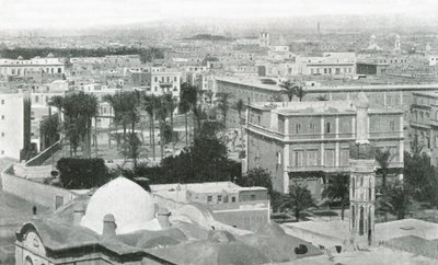 1895年，埃及亚历山大市市景。 作者 W和S有限公司