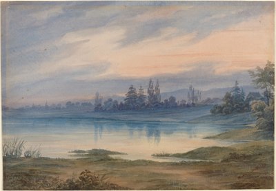 斯特拉斯堡附近的风景 向圣加仑方向看去 作者 W.范德塔