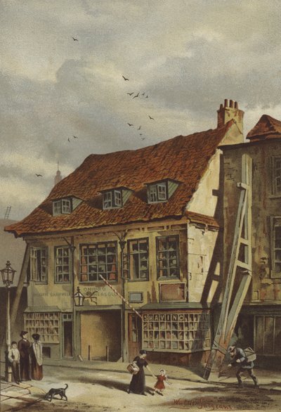Bunyan的会议室，Lambeth（chromolitho） 作者 沃尔多·萨金特