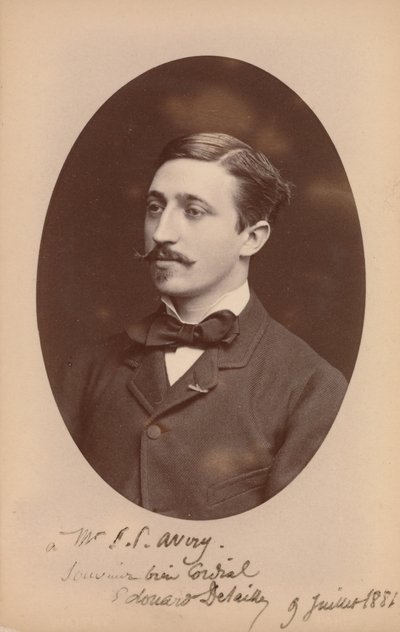 [édouard Detaille], 1870年代。 作者 瓦莱里·弗雷斯