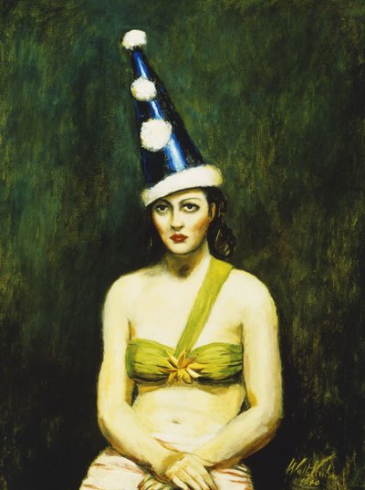 小丑帽子里的女孩 作者 沃尔特·库恩